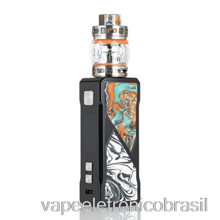 Vape Recarregável Freemax Maxus 100w Starter Kit Preto / Laranja